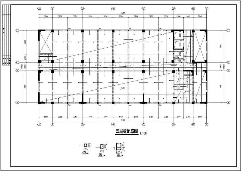 <a href=https://www.yitu.cn/su/7872.html target=_blank class=infotextkey>地</a>下1层<a href=https://www.yitu.cn/su/7872.html target=_blank class=infotextkey>地</a>上13层框剪商贸大厦结构cad施工图