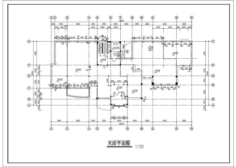 高层住宅<a href=https://www.yitu.cn/su/8159.html target=_blank class=infotextkey>楼</a>建筑<a href=https://www.yitu.cn/su/7590.html target=_blank class=infotextkey>设计</a>全套CAD<a href=https://www.yitu.cn/su/7937.html target=_blank class=infotextkey>图纸</a>