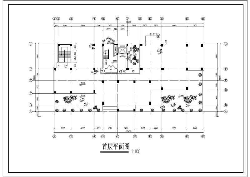 高层住宅<a href=https://www.yitu.cn/su/8159.html target=_blank class=infotextkey>楼</a>建筑<a href=https://www.yitu.cn/su/7590.html target=_blank class=infotextkey>设计</a>全套CAD<a href=https://www.yitu.cn/su/7937.html target=_blank class=infotextkey>图纸</a>