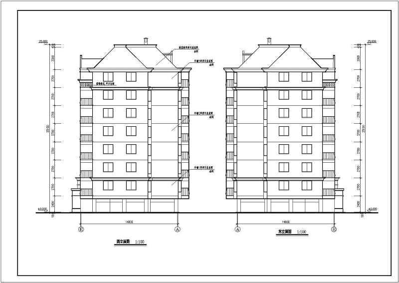 高层住宅建筑<a href=https://www.yitu.cn/su/7590.html target=_blank class=infotextkey>设计</a>方案全套CAD<a href=https://www.yitu.cn/su/7937.html target=_blank class=infotextkey>图纸</a>