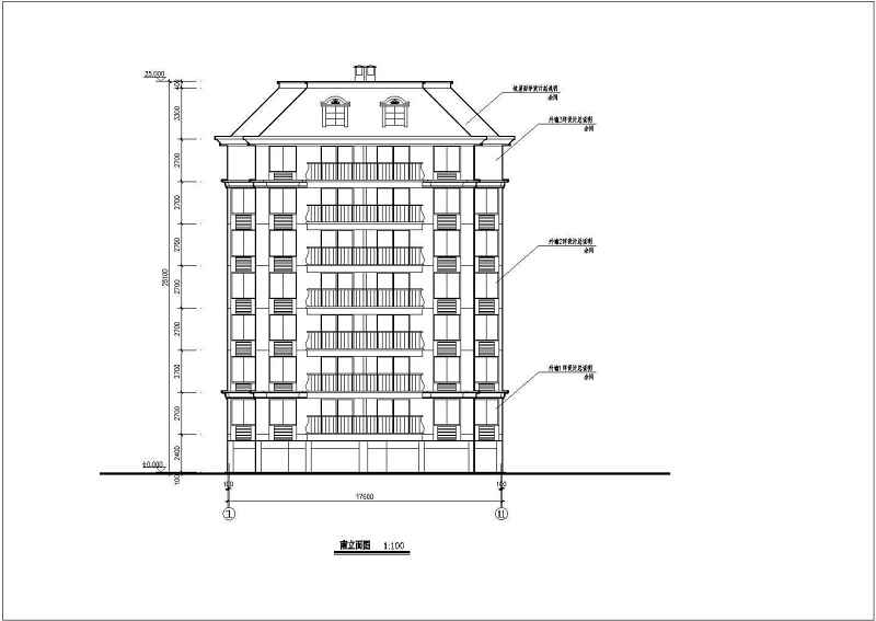 高层住宅建筑<a href=https://www.yitu.cn/su/7590.html target=_blank class=infotextkey>设计</a>方案全套CAD<a href=https://www.yitu.cn/su/7937.html target=_blank class=infotextkey>图纸</a>