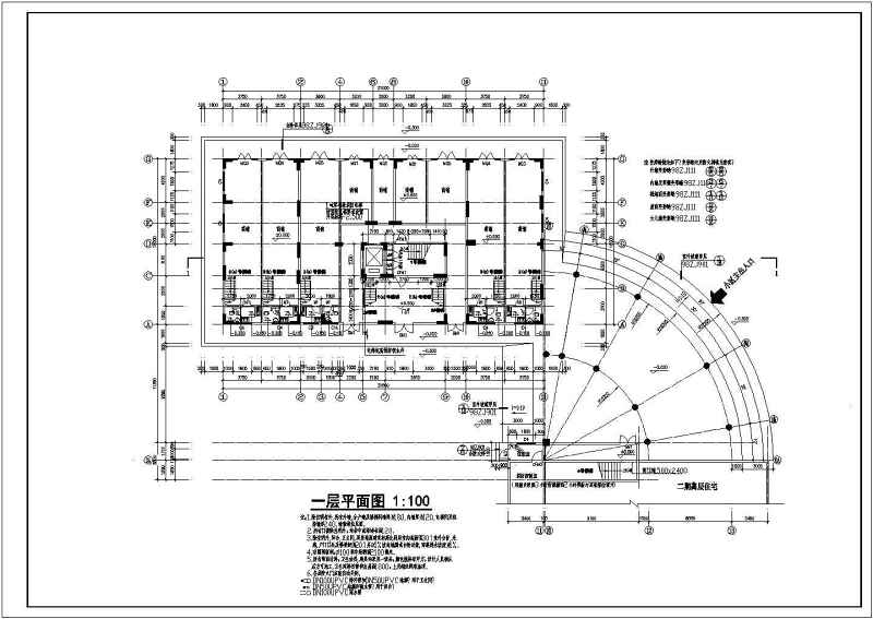 高层住宅建筑施工全套CAD图