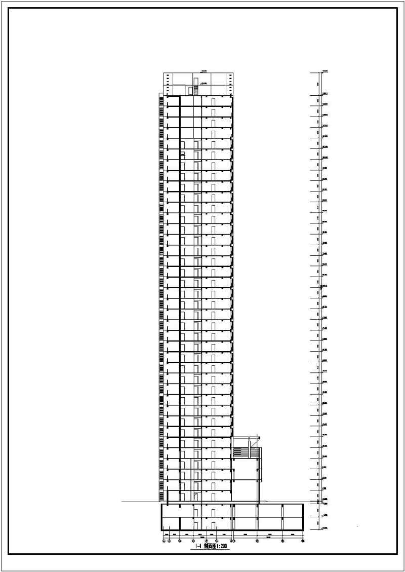 高层层住宅<a href=https://www.yitu.cn/su/8159.html target=_blank class=infotextkey>楼</a>建筑<a href=https://www.yitu.cn/su/7590.html target=_blank class=infotextkey>设计</a>方案全套CAD<a href=https://www.yitu.cn/su/7937.html target=_blank class=infotextkey>图纸</a>