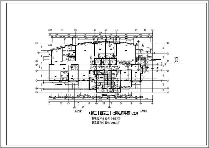 高层层住宅<a href=https://www.yitu.cn/su/8159.html target=_blank class=infotextkey>楼</a>建筑<a href=https://www.yitu.cn/su/7590.html target=_blank class=infotextkey>设计</a>方案全套CAD<a href=https://www.yitu.cn/su/7937.html target=_blank class=infotextkey>图纸</a>