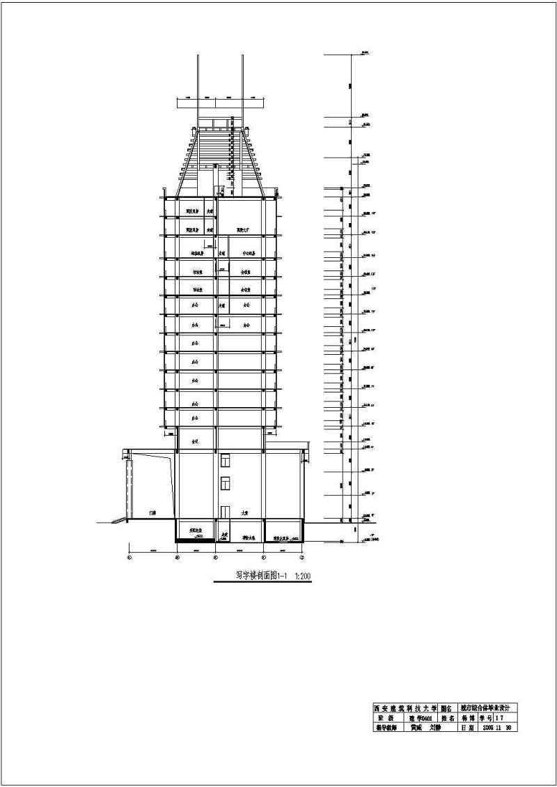 某<a href=https://www.yitu.cn/sketchup/xuexiao/index.html target=_blank class=infotextkey>学校</a>毕业<a href=https://www.yitu.cn/su/7590.html target=_blank class=infotextkey>设计</a>方案（<a href=https://www.yitu.cn/su/7798.html target=_blank class=infotextkey>城市</a>综合体高层<a href=https://www.yitu.cn/su/7590.html target=_blank class=infotextkey>设计</a>方案）