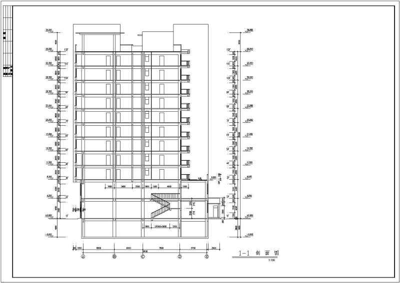 板式小高层建筑方案<a href=https://www.yitu.cn/su/7590.html target=_blank class=infotextkey>设计</a>全套CAD<a href=https://www.yitu.cn/su/7937.html target=_blank class=infotextkey>图纸</a>