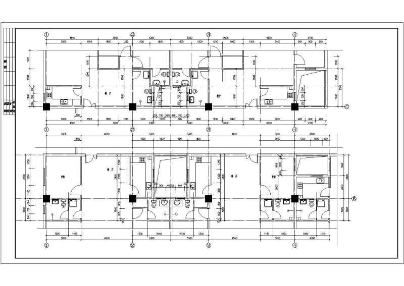 板式小高层建筑方案<a href=https://www.yitu.cn/su/7590.html target=_blank class=infotextkey>设计</a>全套CAD<a href=https://www.yitu.cn/su/7937.html target=_blank class=infotextkey>图纸</a>