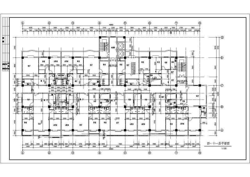 板式小高层建筑方案<a href=https://www.yitu.cn/su/7590.html target=_blank class=infotextkey>设计</a>全套CAD<a href=https://www.yitu.cn/su/7937.html target=_blank class=infotextkey>图纸</a>