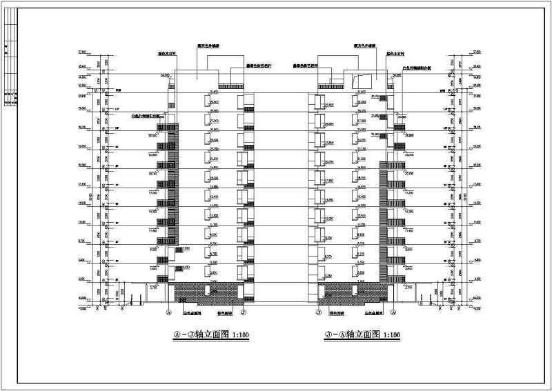 秀枫<a href=https://www.yitu.cn/su/8101.html target=_blank class=infotextkey>山</a>庄20栋小高层建筑CAD<a href=https://www.yitu.cn/su/7590.html target=_blank class=infotextkey>设计</a>施工图