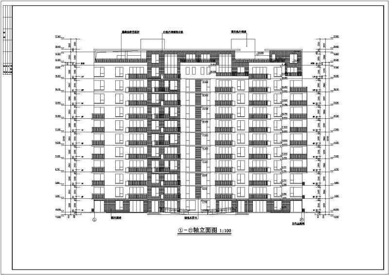 秀枫<a href=https://www.yitu.cn/su/8101.html target=_blank class=infotextkey>山</a>庄20栋小高层建筑CAD<a href=https://www.yitu.cn/su/7590.html target=_blank class=infotextkey>设计</a>施工图