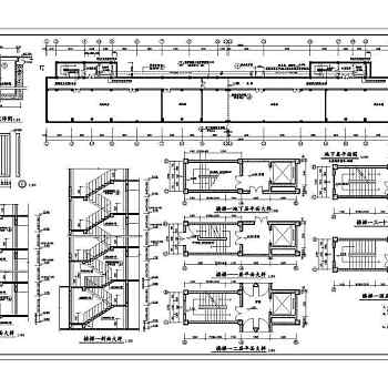 高层住宅楼全套建筑设计CAD施工图