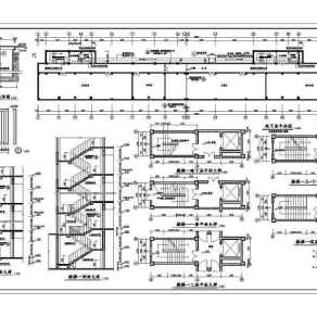 高层住宅楼全套建筑设计CAD施工图