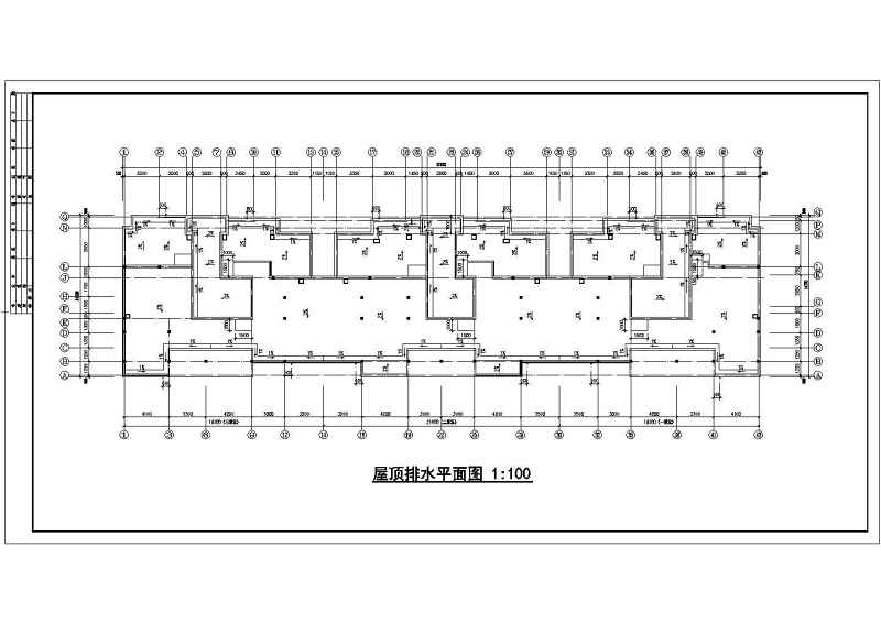 现行经典的小高层住宅建筑施工<a href=https://www.yitu.cn/su/7590.html target=_blank class=infotextkey>设计</a>CAD图