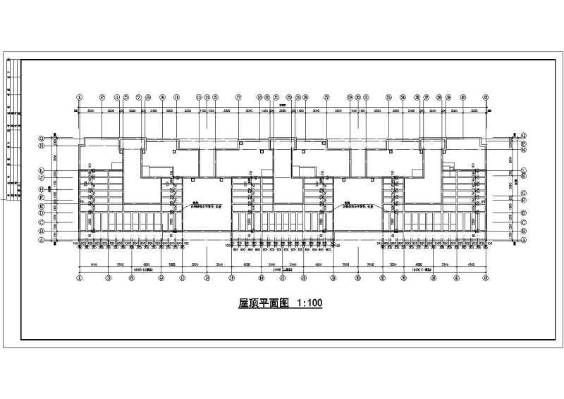 现行经典的小高层住宅建筑施工<a href=https://www.yitu.cn/su/7590.html target=_blank class=infotextkey>设计</a>CAD图