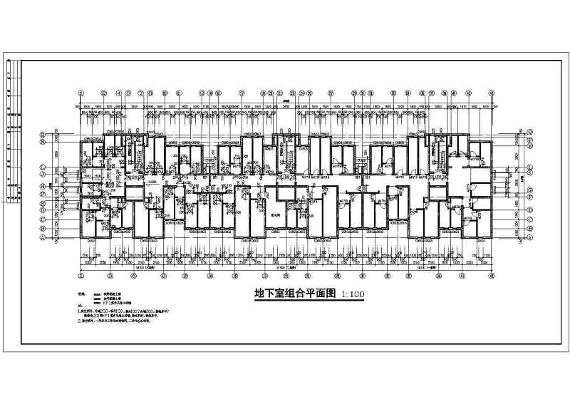 现行经典的小高层住宅建筑施工<a href=https://www.yitu.cn/su/7590.html target=_blank class=infotextkey>设计</a>CAD图