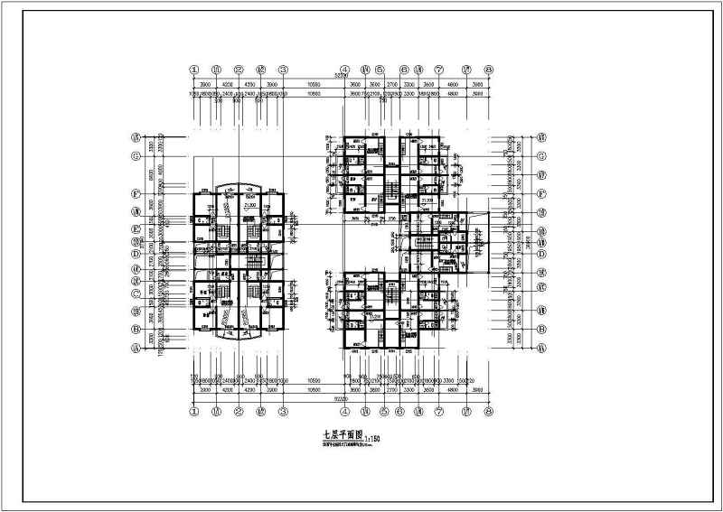 某七层<a href=https://www.yitu.cn/su/7637.html target=_blank class=infotextkey>框架</a>结构<a href=https://www.yitu.cn/su/7613.html target=_blank class=infotextkey>农贸市场</a><a href=https://www.yitu.cn/su/8159.html target=_blank class=infotextkey>楼</a><a href=https://www.yitu.cn/su/7590.html target=_blank class=infotextkey>设计</a>cad全套建施图