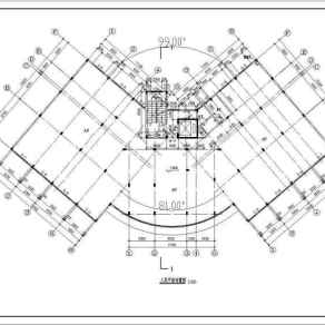 小高层住宅建筑设计CAD方案图