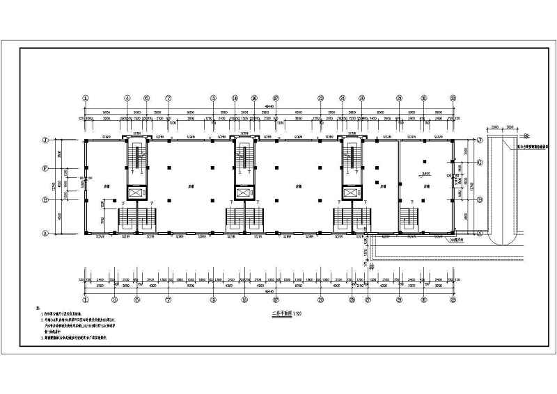 书香门第公寓小高层住宅建筑施工CAD<a href=https://www.yitu.cn/su/7590.html target=_blank class=infotextkey>设计</a>图