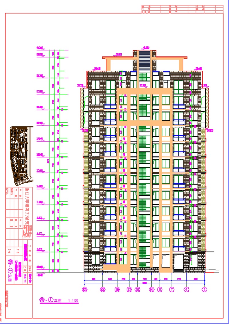 小高层住宅<a href=https://www.yitu.cn/su/8159.html target=_blank class=infotextkey>楼</a>建筑<a href=https://www.yitu.cn/su/7590.html target=_blank class=infotextkey>设计</a>施工CAD全套<a href=https://www.yitu.cn/su/7937.html target=_blank class=infotextkey>图纸</a>