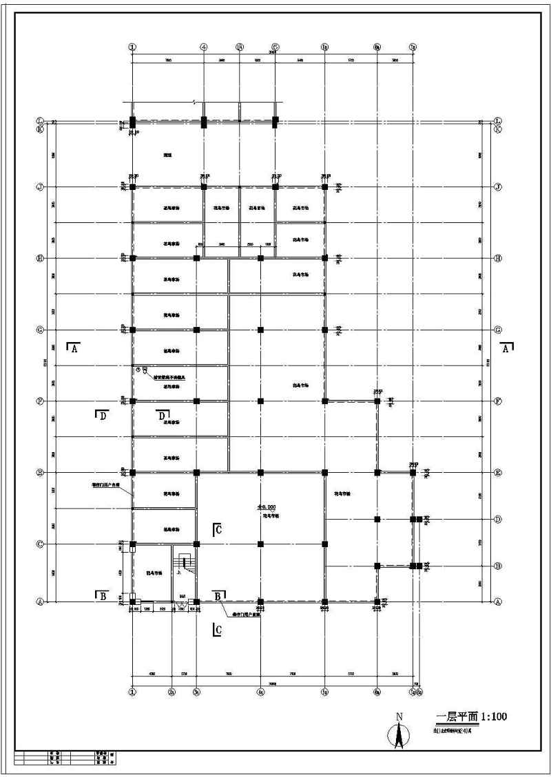 某二层<a href=https://www.yitu.cn/su/7637.html target=_blank class=infotextkey>框架</a>结构<a href=https://www.yitu.cn/su/7613.html target=_blank class=infotextkey>农贸市场</a><a href=https://www.yitu.cn/su/8159.html target=_blank class=infotextkey>楼</a><a href=https://www.yitu.cn/su/7590.html target=_blank class=infotextkey>设计</a>cad全套建施图