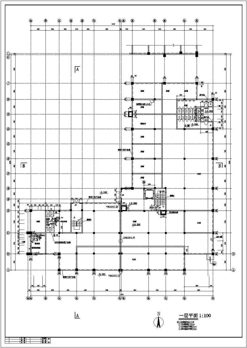 某六层<a href=https://www.yitu.cn/su/7637.html target=_blank class=infotextkey>框架</a>结构<a href=https://www.yitu.cn/su/7613.html target=_blank class=infotextkey>农贸市场</a><a href=https://www.yitu.cn/su/8159.html target=_blank class=infotextkey>楼</a><a href=https://www.yitu.cn/su/7590.html target=_blank class=infotextkey>设计</a>cad全套建施图