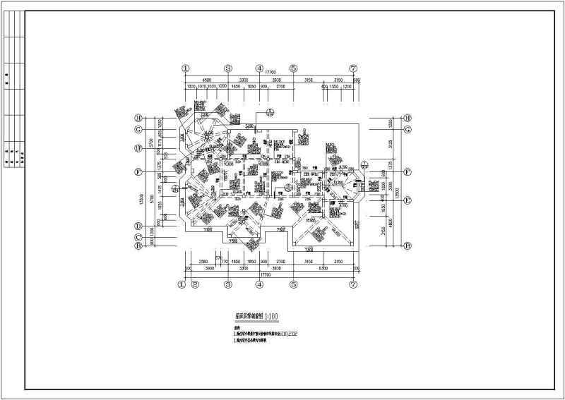 某经典别墅全套建筑结构施工图附效果图