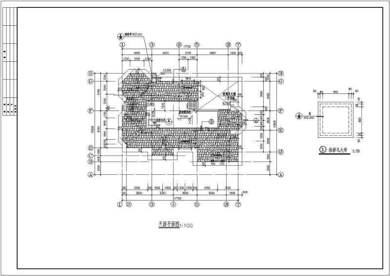 某经典别墅全套建筑结构施工图附效果图