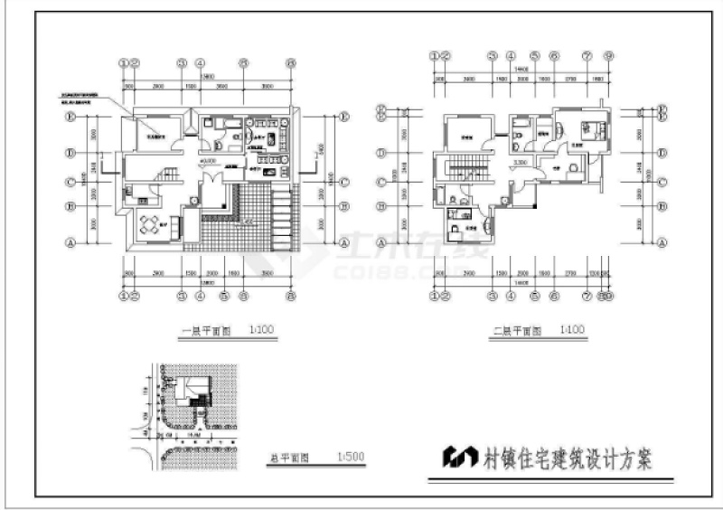 2018最新整理-49套，农村住宅别墅建筑<a href=https://www.yitu.cn/su/7590.html target=_blank class=infotextkey>设计</a>图、方案图（含效果图）