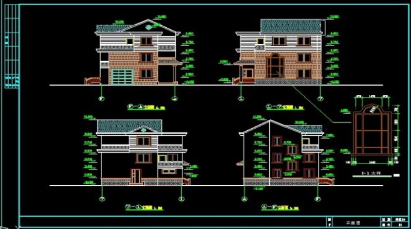 2018最新整理-49套，农村住宅别墅建筑<a href=https://www.yitu.cn/su/7590.html target=_blank class=infotextkey>设计</a>图、方案图（含效果图）