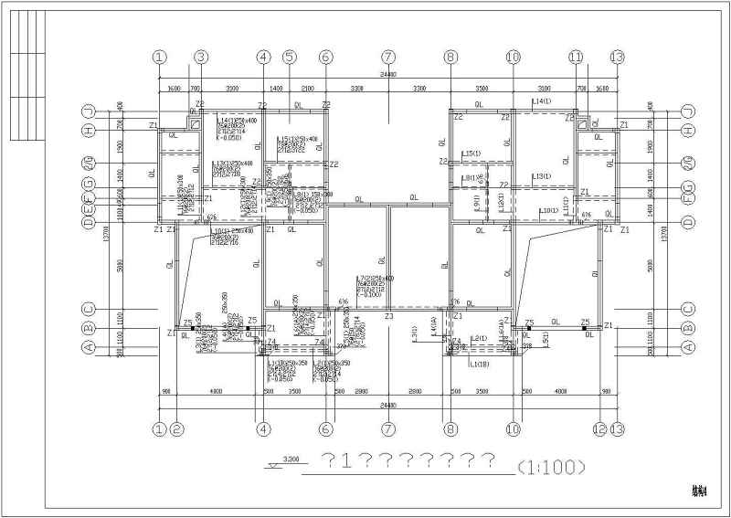 三层新农村别墅建筑<a href=https://www.yitu.cn/su/7590.html target=_blank class=infotextkey>设计</a>cad图（含效果图）