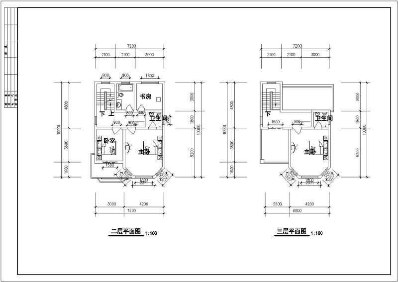 某<a href=https://www.yitu.cn/su/7872.html target=_blank class=infotextkey>地</a>三层别墅建筑<a href=https://www.yitu.cn/su/7590.html target=_blank class=infotextkey>设计</a>cad图（含效果图）