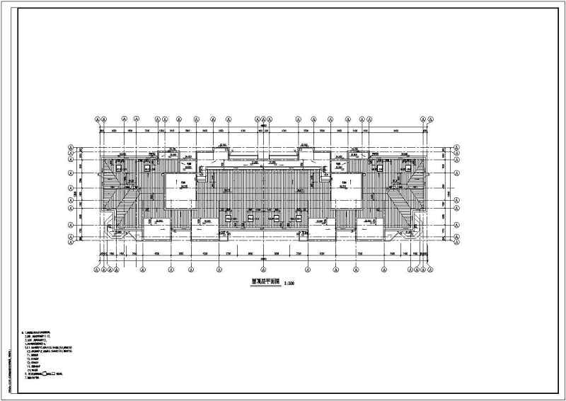 上海某小高层住宅建筑<a href=https://www.yitu.cn/su/7590.html target=_blank class=infotextkey>设计</a>CAD施工图