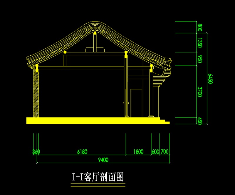 某北方<a href=https://www.yitu.cn/su/6907.html target=_blank class=infotextkey>四<a href=https://www.yitu.cn/su/7051.html target=_blank class=infotextkey>合院</a></a>经典风格别墅建筑<a href=https://www.yitu.cn/su/7590.html target=_blank class=infotextkey>设计</a>cad施工图带效果图