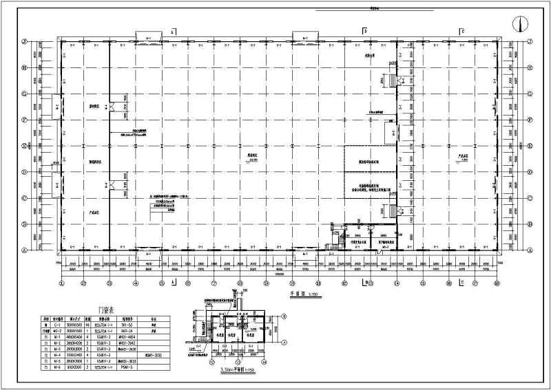 某48米跨单层门式刚架厂房结构施工图