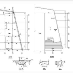 某单跨轻钢门式刚架钢棚设计施工图