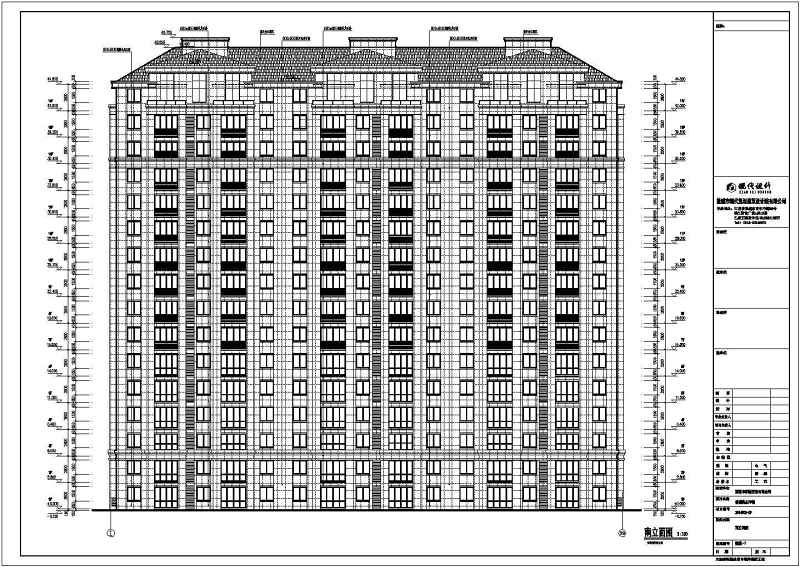 某高层框剪结构单元式住宅<a href=https://www.yitu.cn/su/7590.html target=_blank class=infotextkey>设计</a>cad建筑施工图