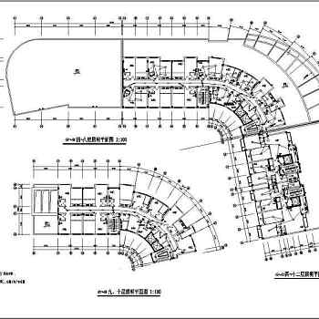 高层住宅建筑电气施工图（含办公商业）