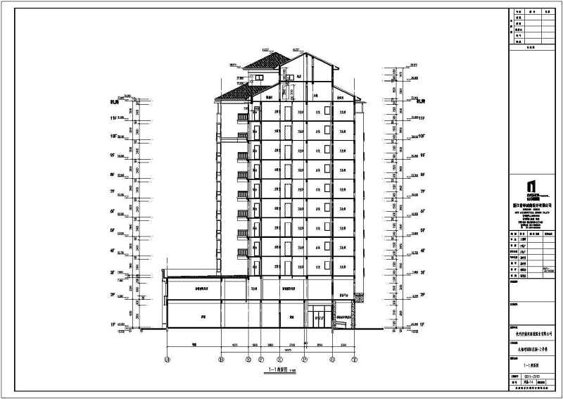 某高层框剪结构塔式砖<a href=https://www.yitu.cn/su/6998.html target=_blank class=infotextkey>瓦</a>屋面住宅<a href=https://www.yitu.cn/su/8159.html target=_blank class=infotextkey>楼</a><a href=https://www.yitu.cn/su/7590.html target=_blank class=infotextkey>设计</a>cad建筑施工图