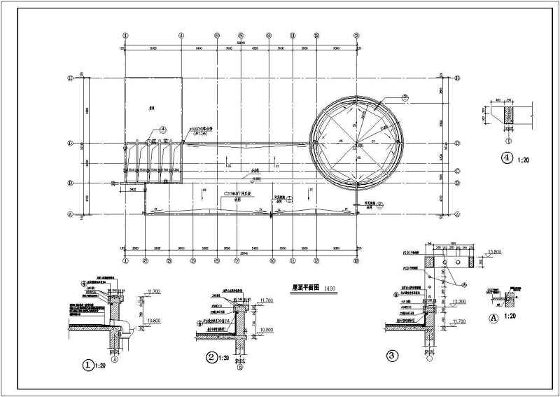 上海会所全套建筑<a href=https://www.yitu.cn/su/7590.html target=_blank class=infotextkey>设计</a>CAD施工图