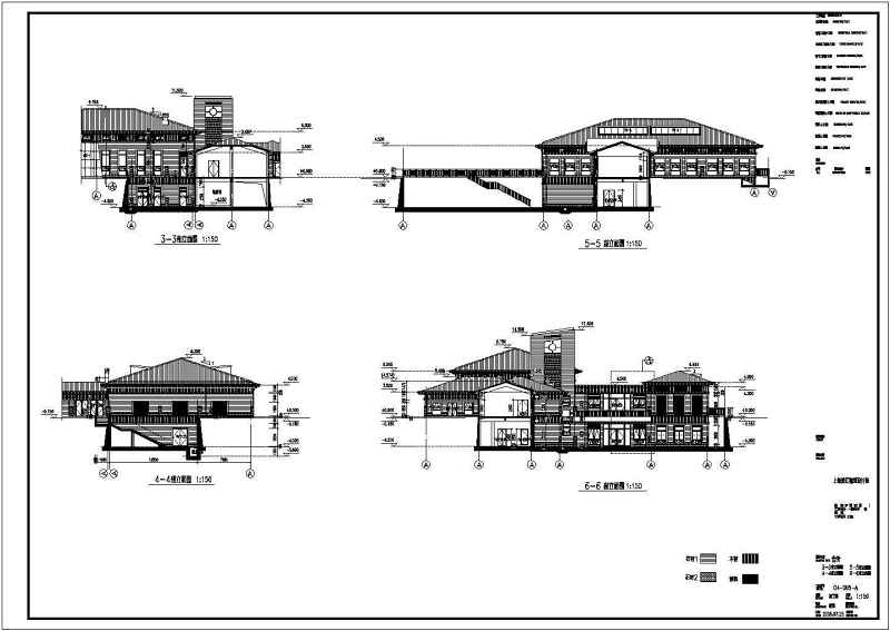 上海会所建筑<a href=https://www.yitu.cn/su/7590.html target=_blank class=infotextkey>设计</a>全套施工CAD图