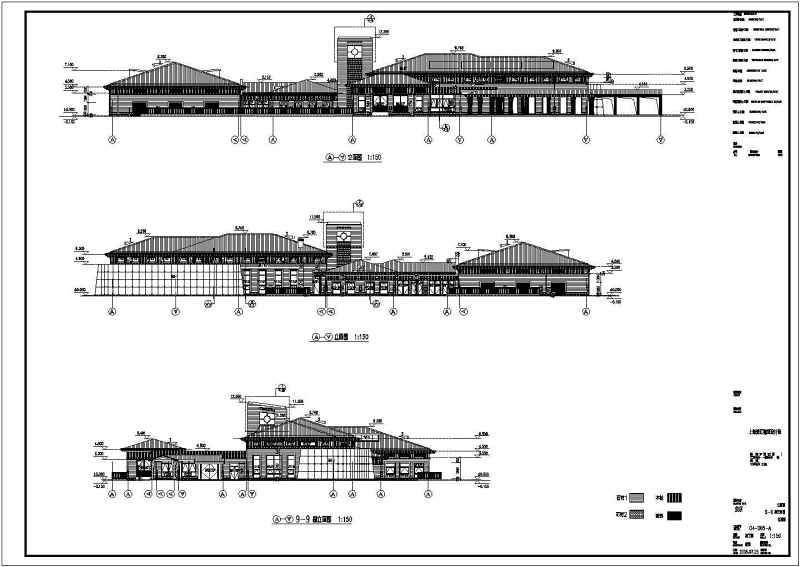上海会所建筑<a href=https://www.yitu.cn/su/7590.html target=_blank class=infotextkey>设计</a>全套施工CAD图