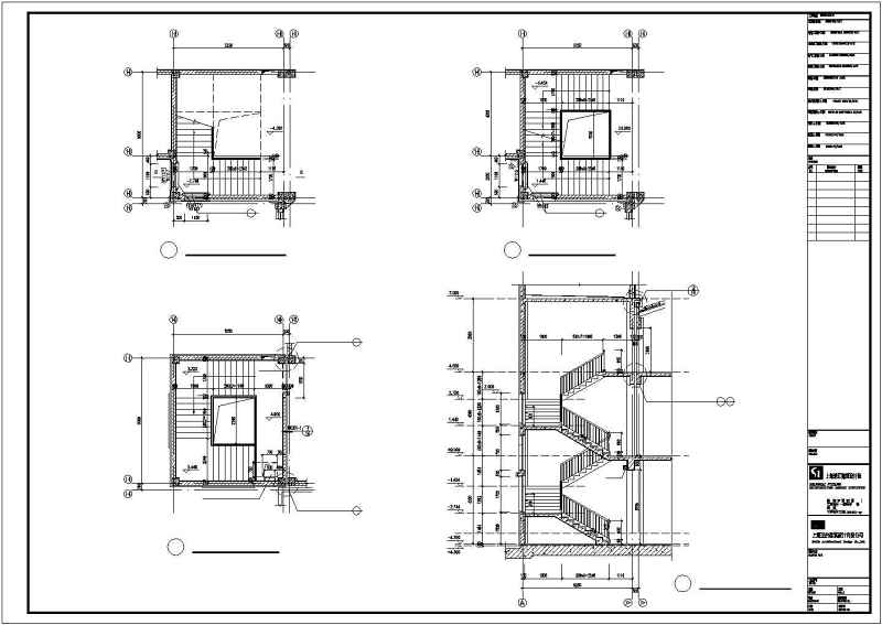 上海会所建筑<a href=https://www.yitu.cn/su/7590.html target=_blank class=infotextkey>设计</a>全套施工CAD图