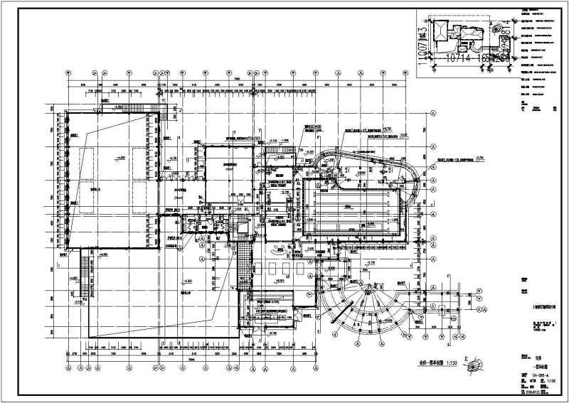 上海会所建筑<a href=https://www.yitu.cn/su/7590.html target=_blank class=infotextkey>设计</a>全套施工CAD图