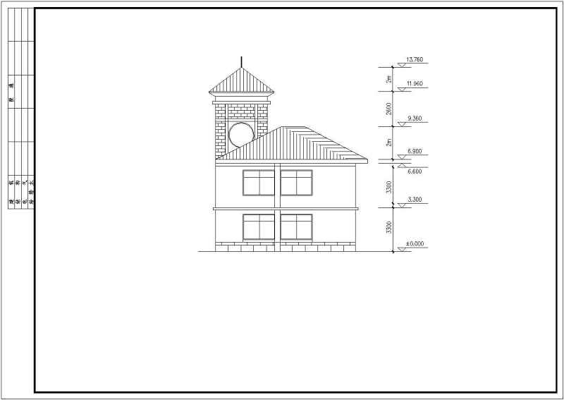 某<a href=https://www.yitu.cn/sketchup/huayi/index.html target=_blank class=infotextkey>花</a>园会所建筑<a href=https://www.yitu.cn/su/7590.html target=_blank class=infotextkey>设计</a><a href=https://www.yitu.cn/su/7937.html target=_blank class=infotextkey>图纸</a>