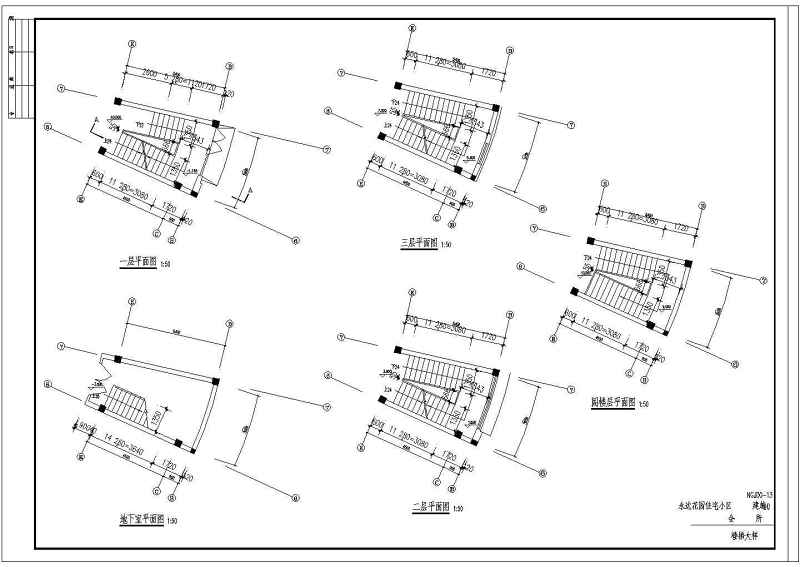 豪华会所建筑<a href=https://www.yitu.cn/su/7590.html target=_blank class=infotextkey>设计</a>全套CAD图