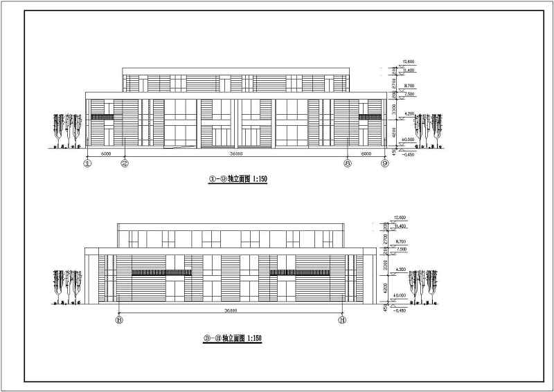 大型会所建筑<a href=https://www.yitu.cn/su/7590.html target=_blank class=infotextkey>设计</a>CAD<a href=https://www.yitu.cn/su/7937.html target=_blank class=infotextkey>图纸</a>