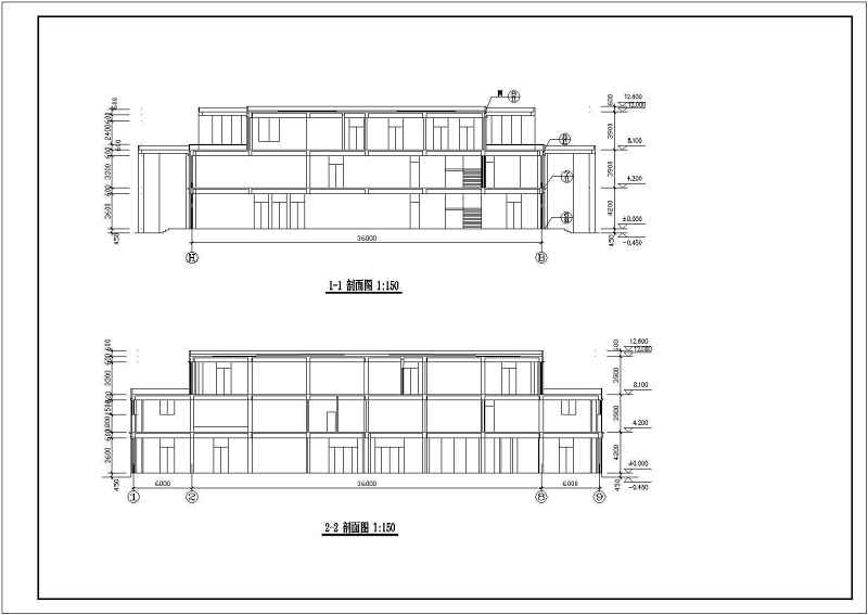 大型会所建筑<a href=https://www.yitu.cn/su/7590.html target=_blank class=infotextkey>设计</a>CAD<a href=https://www.yitu.cn/su/7937.html target=_blank class=infotextkey>图纸</a>