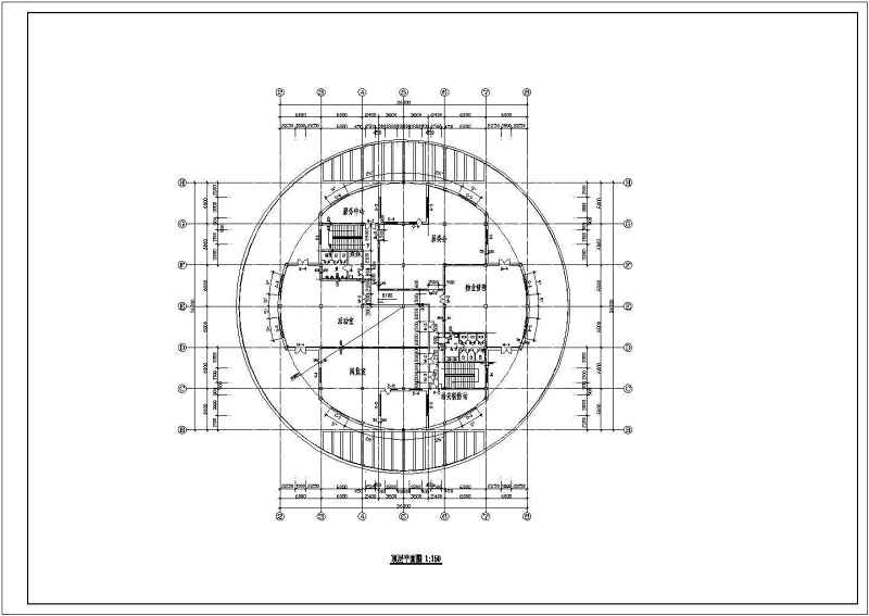 大型会所建筑<a href=https://www.yitu.cn/su/7590.html target=_blank class=infotextkey>设计</a>CAD<a href=https://www.yitu.cn/su/7937.html target=_blank class=infotextkey>图纸</a>