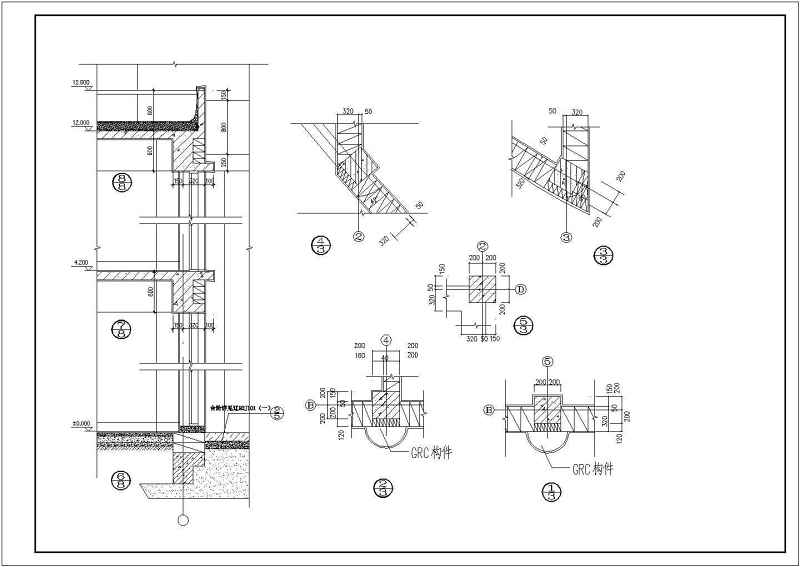 大型会所建筑<a href=https://www.yitu.cn/su/7590.html target=_blank class=infotextkey>设计</a>CAD<a href=https://www.yitu.cn/su/7937.html target=_blank class=infotextkey>图纸</a>