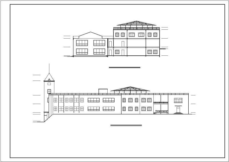 大型豪华会所建筑<a href=https://www.yitu.cn/su/7590.html target=_blank class=infotextkey>设计</a>CAD<a href=https://www.yitu.cn/su/7937.html target=_blank class=infotextkey>图纸</a>